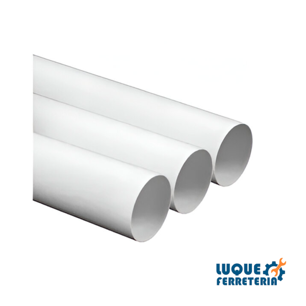 Caño PVC 60 Plastifex x 1.8 x 4 metros